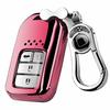 [GUPDES] [AMACHER] Чехол для смарт-ключа HONDA Vezel Fit Jade Shuttle Odyssey Civic S660 CR-Z RC1 RC2 typeR CIVIC Эксклюзивный чехол для ключа держатель ключей (розовый)