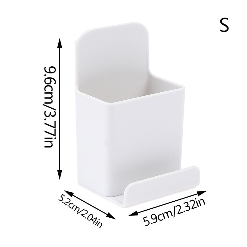 Wall Mounted Organizer Storage Box Remote Control Air Conditioner Storage Case