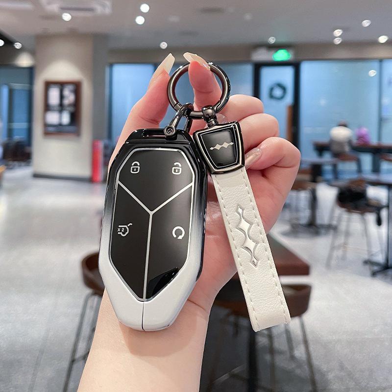 Чехол для ключа и металлический брелок для моделей BYD Formula Leopard: Леопард 3, 5, 8
