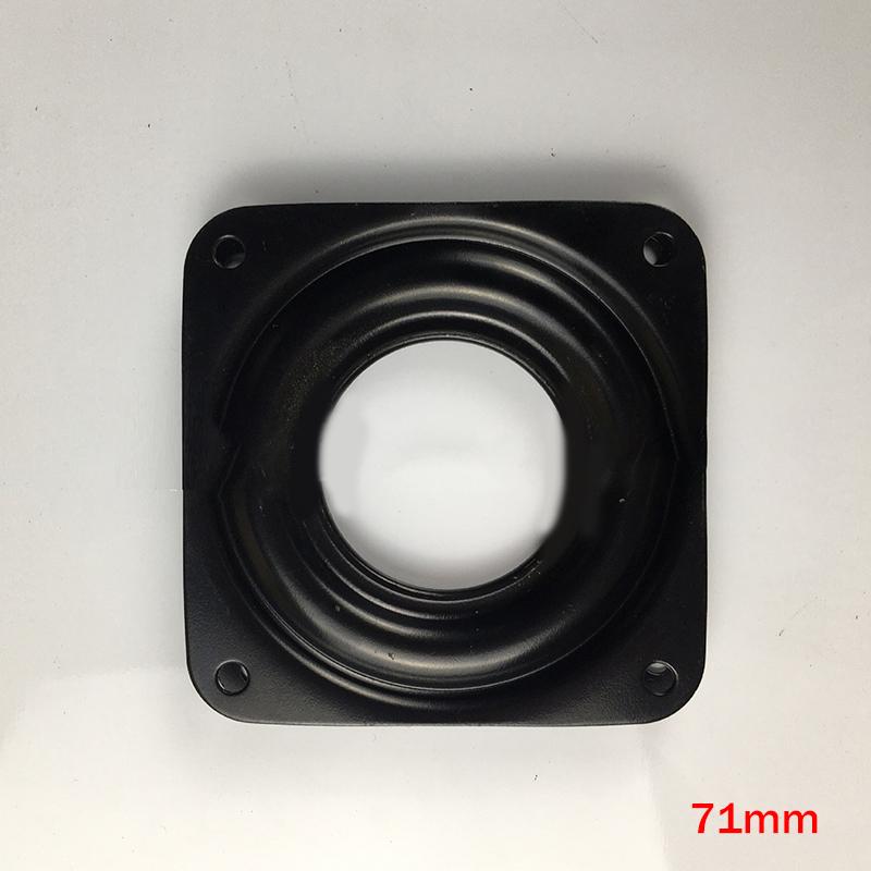3 Inch Steel Ball Bearing Lazy Susan Turntable Swivel Plate for TV Stand Furniture Base Home Office DIY Rotating Platform