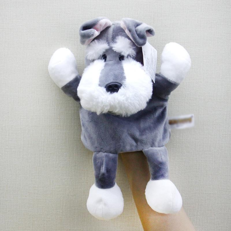 Interactive Animal Plush Toys Cartoon Hand Puppets For Early Learning