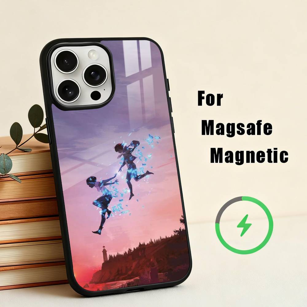 L-Life Is Strange Игра Чехол для телефона для iPhone 17,16,15,14,13,12,Plus,Pro,Max для Magsafe Магнитная Беспроводная Зарядка