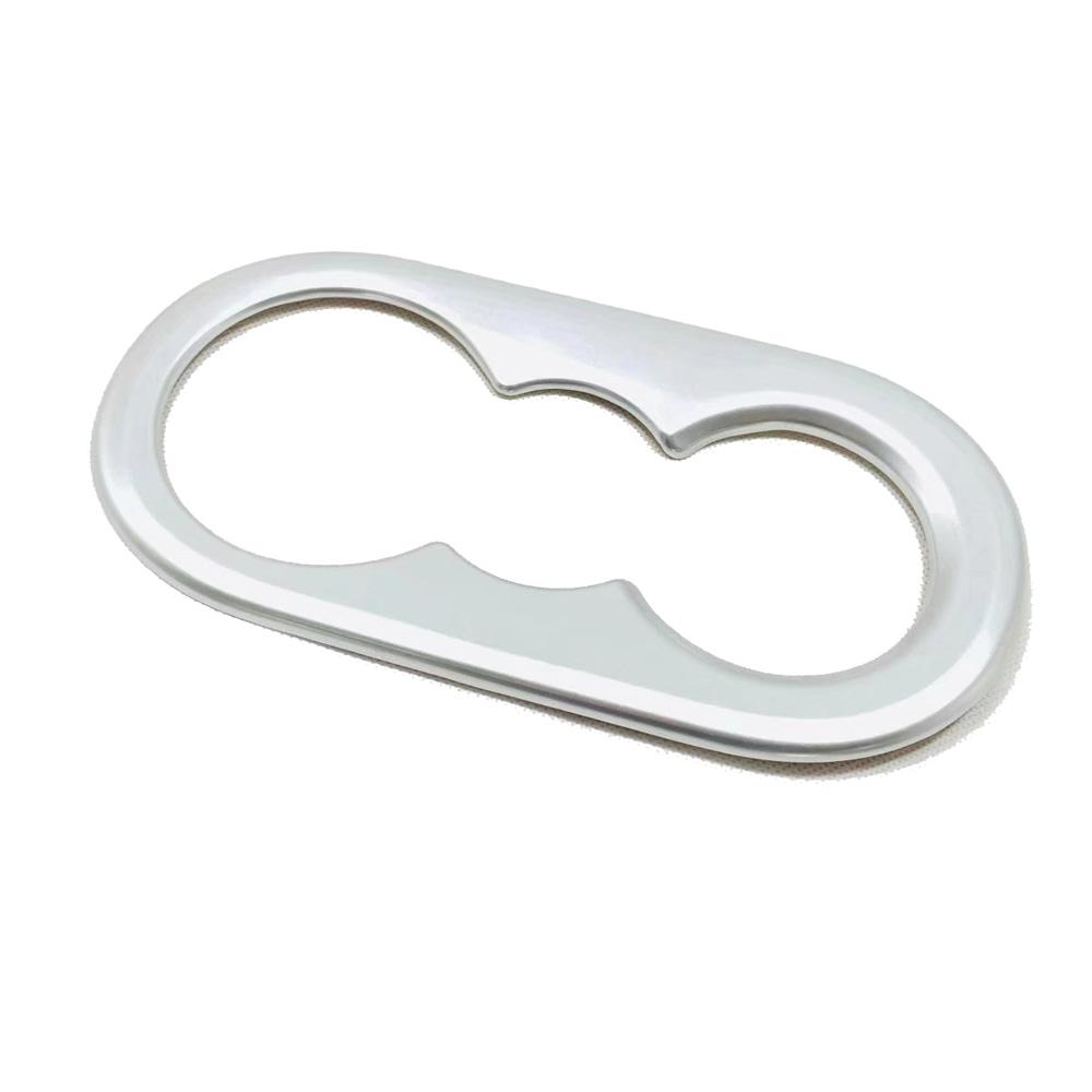 Для Volkswagen Touareg-2023 Автомобильные аксессуары, Стайлинг из углеродного волокна, внутренний задний сливной держатель стакана, рамка панели