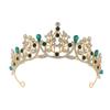 Children's Crown Tiara Princess Rhinestone Headband Model Catwalk Performance Crown Girls Birthday Dress Hair Accessories