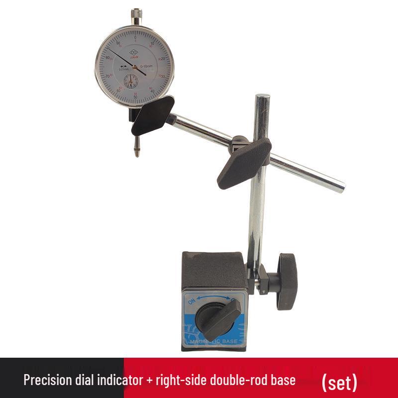 Small High-Precision Magnetic Base Dial Indicator Set 0-10