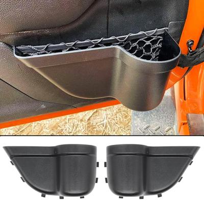 Дверной ящик для хранения, ручка, карманный держатель для Jeep Wrangler JK JKU 2011 2012 2013 2014 2015 2016 2017 2018 автомобильные аксессуары