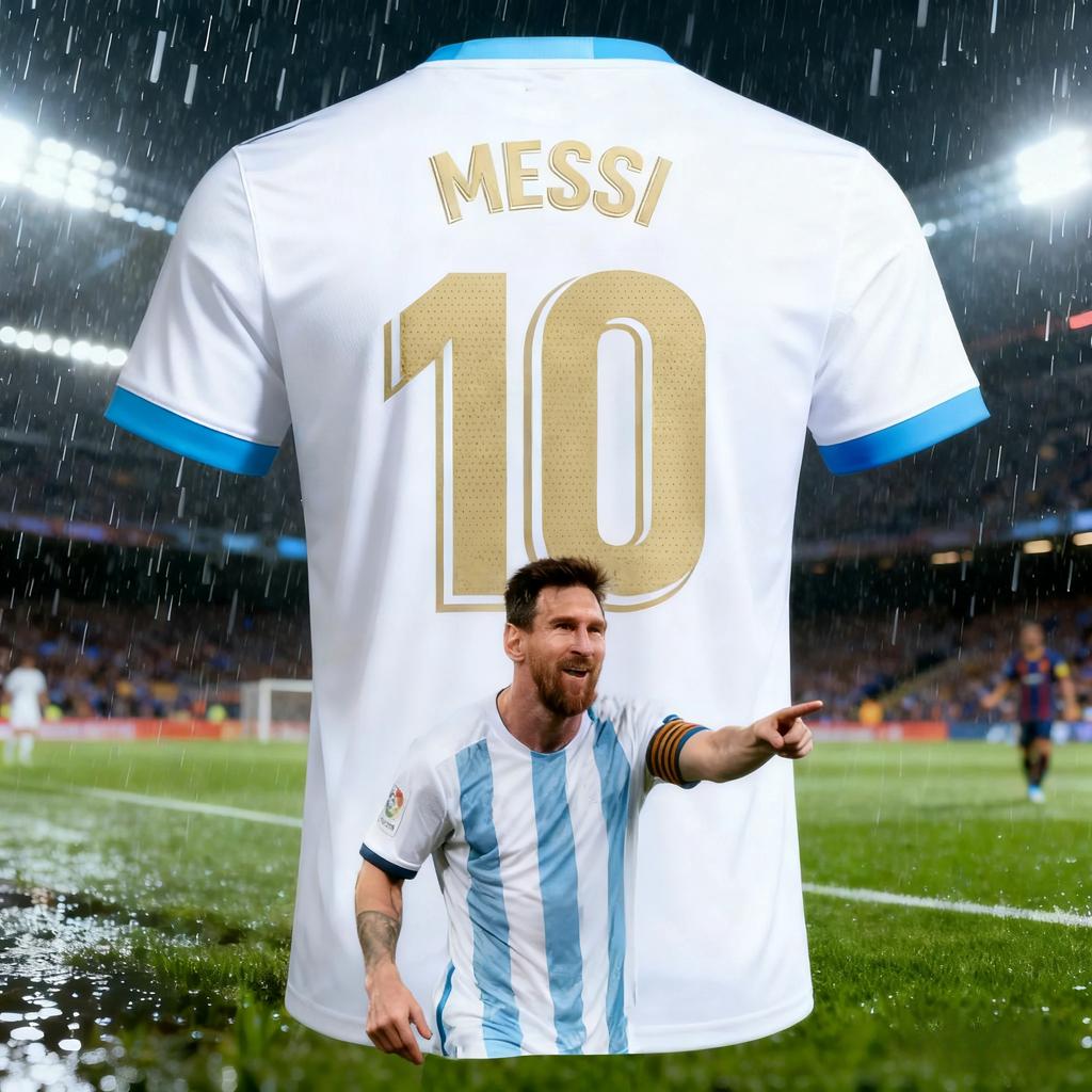 Летняя мужская футболка-майка для футбола Messi #10 AI Design, дышащая, быстросохнущая, для улицы, для повседневного спорта