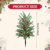 Artificial Christmas Tree On Stake, Garden Decoration, Realistic Plant,