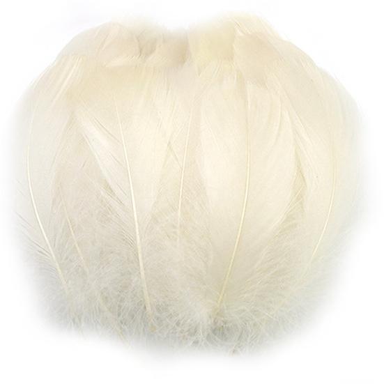 100Pcs Interesting Feathers Environmentally Friendly Improve Hands-on Ability Natural Plumes