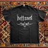 Deftones Band Logo Gothic Heart T-Shirt Black T-shirt Size S-