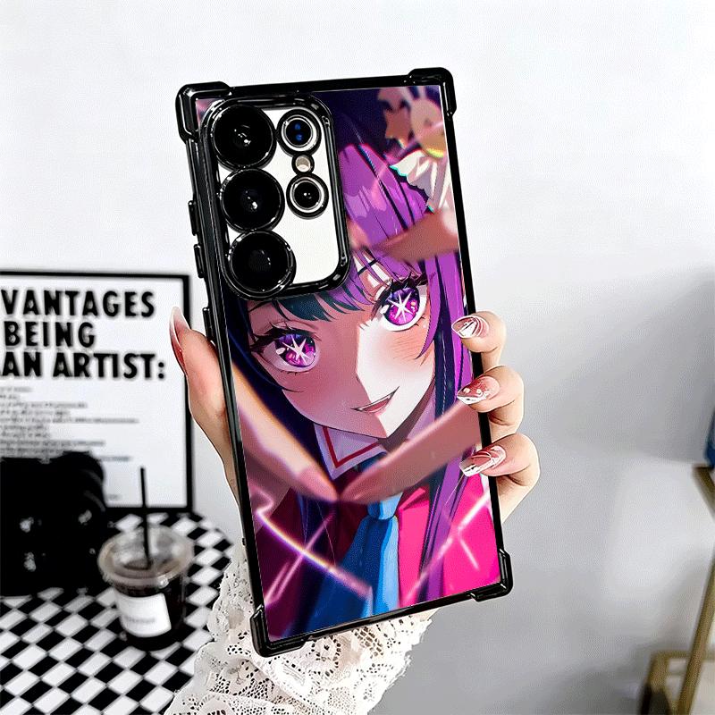 Мягкий чехол для телефона с аниме Oshi No Ko для Samsung Galaxy S26 Ultra S25 Edge S24 FE S23 Plus S22 S21 + S20 С покрытием Защита от падения Fundas