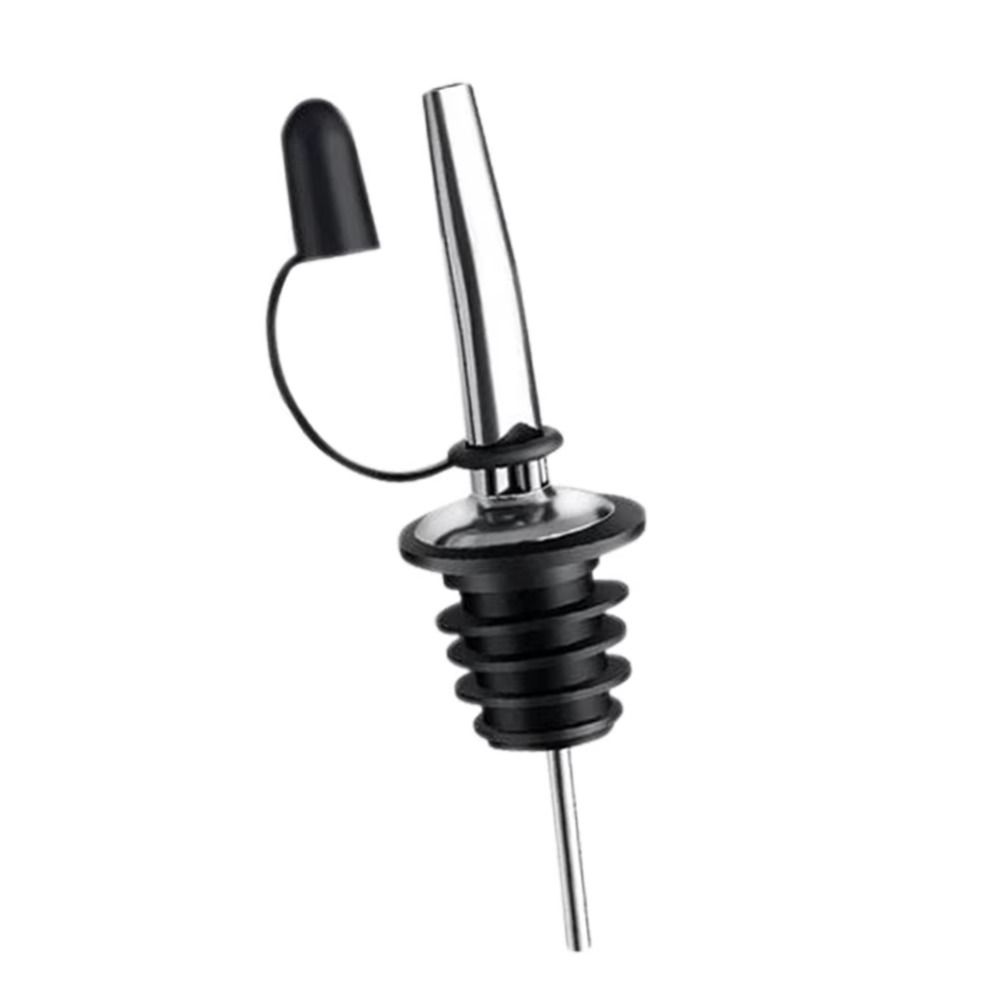 6/12 шт. с резиновыми пылезащитными колпачками Дозаторы для бутылок ликера Самозакрывающийся носик-дозатор для оливкового масла Уксус