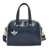 New Adidas Polyurethane Bowling Bag, Shoulder Bag, Handbag Mini Unisex Blue JC8307