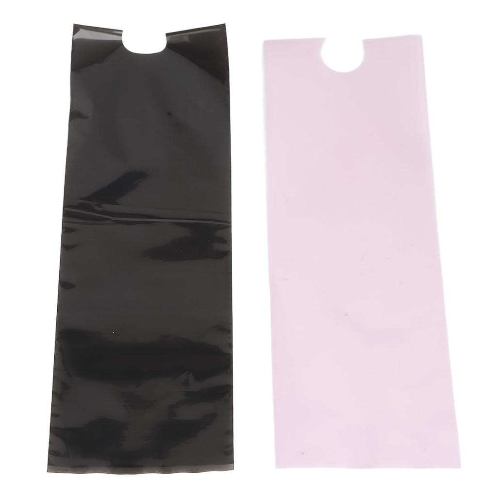 200 шт. розовых чехлов для картриджей для тату-машинок 200 шт. черных одноразовых чехлов для тату-ручек