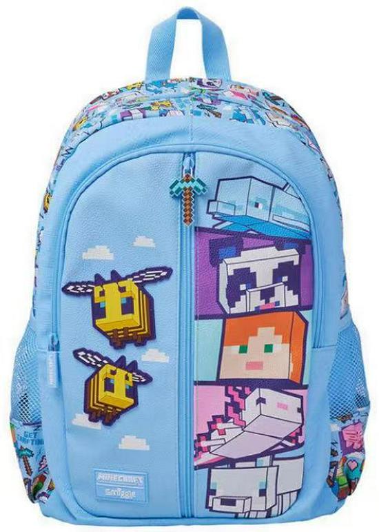 Smiggle Австралия Большой Мультяшный Школьный Рюкзак - Водоотталкивающая, Вместительная Детская Сумка