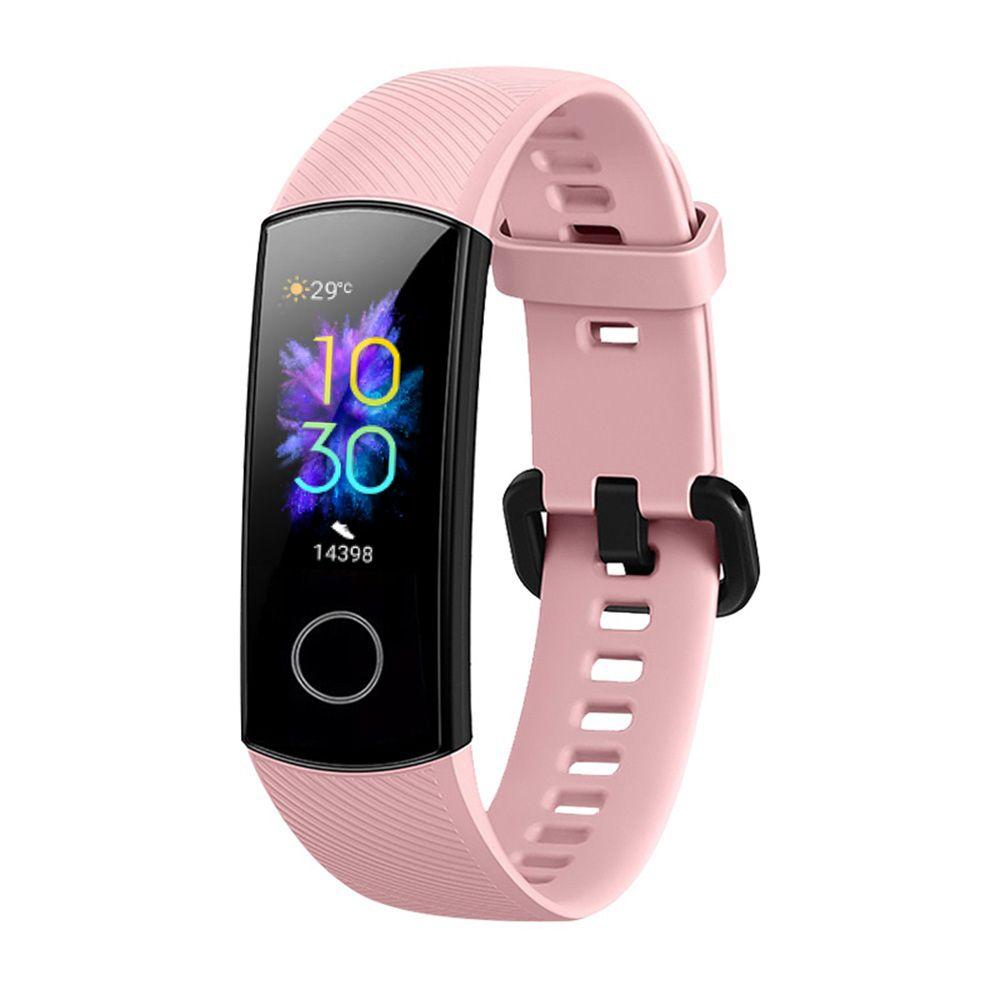 Цветные браслеты Силиконовый ремешок для часов Для Honor Band 5 4 Сменный ремешок