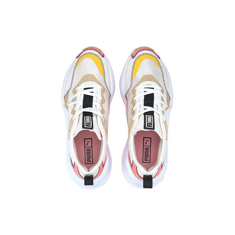 Puma Rise Extravaganza Низкие кроссовки для бега Женские кроссовки Хаки Коричневый Розовый 373446-01