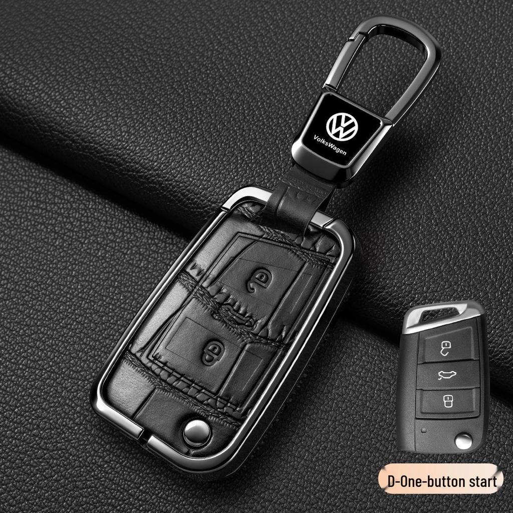 Чехол для ключа и защитный чехол с крючком для Volkswagen Passat 2017-2018.