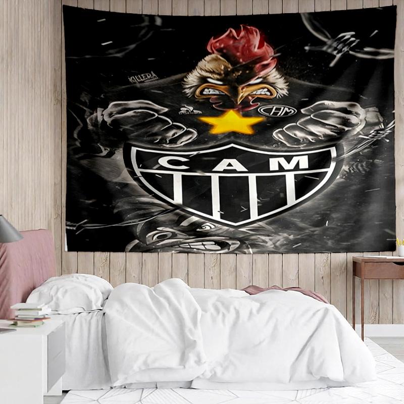 Love For Atlético Printed Printed Tapestry, for Bedroom,Livingroom, dormitory, Large Wall Decor, Fabric Decor Fan Birthday Gifts