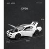 1/22 Dodge Challenger SRT Hellcat Alloy Musle Car Модель литой металлической спортивной машины Модель автомобиля Звук Свет Детская игрушка в подарок