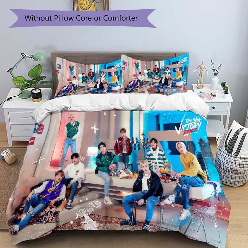 Music Festival Celebration Print 3Pcs Bedding Setduvet Cover With 2 Bedropillowcase Home Birthday Gift