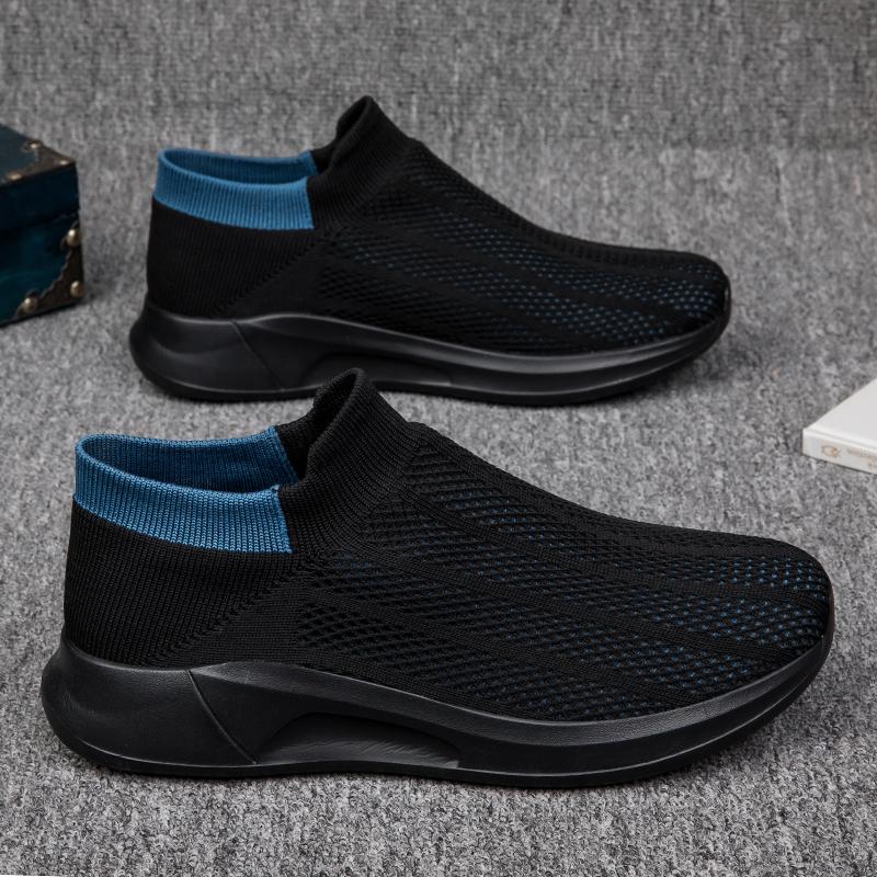 Athletics Sneakers Male Walking Shoes Sneakers Men Breathable Man Casual Shoes New Style Running Sneakers Slip On Loafers Men