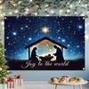 Multi functional Christmas and New Year backgrounds - joyful Christmas scenes, perfect for outdoor parties and home deco