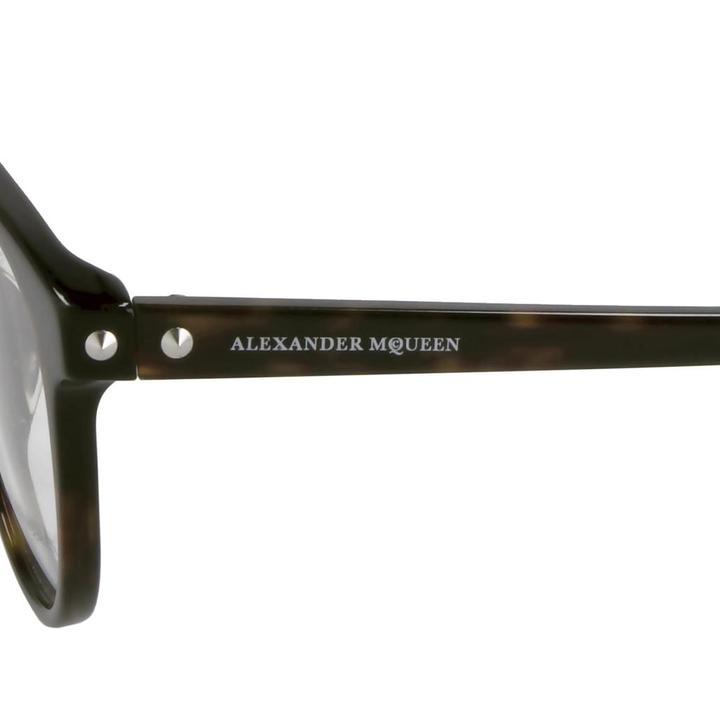 Alexander McQueen Fashion Glasses AM0131O Brown One Size Women's [Used]
