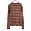 Unused Paul Smith JEANS Border Pattern Long Sleeve Knit Sweater with Tags Men's Used