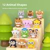 Children Micro Building Block Toy Mini Cartoon Animals Puzzle Assembling Bricks Table Decoration Toys for Kids Christmas Gifts