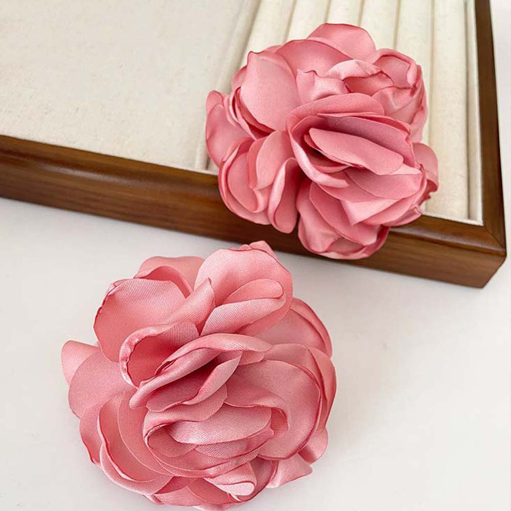 Korean Style Flower Ring Jewelry Accessories Cloth Flower Rings Sweet Flower Open Ring Women/Girls