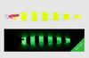 Jackall Metal Jig Anchovy Type 0 Flush Fall 100g Chart Glow Stripe (7530)
