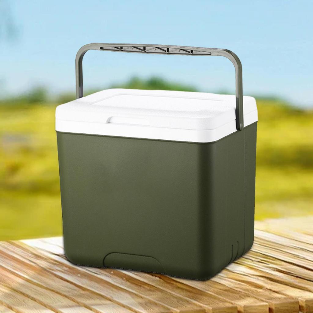 Cooler Box Cold/Heat Preservation Carrier Portable Container Ice Chest Small for Barbecue