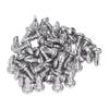 200Pcs Self Drilling Screw Stainless Steel Round Head M4.8x13 Fastener Accessory Set Kit