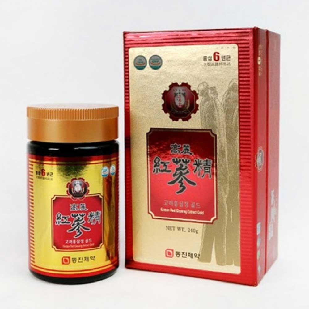 6-Year-Old Korean Red Ginseng Extract Gold 240g Red Ginseng Concentrate Ginsenoside_Single Product 1 pcs 100g