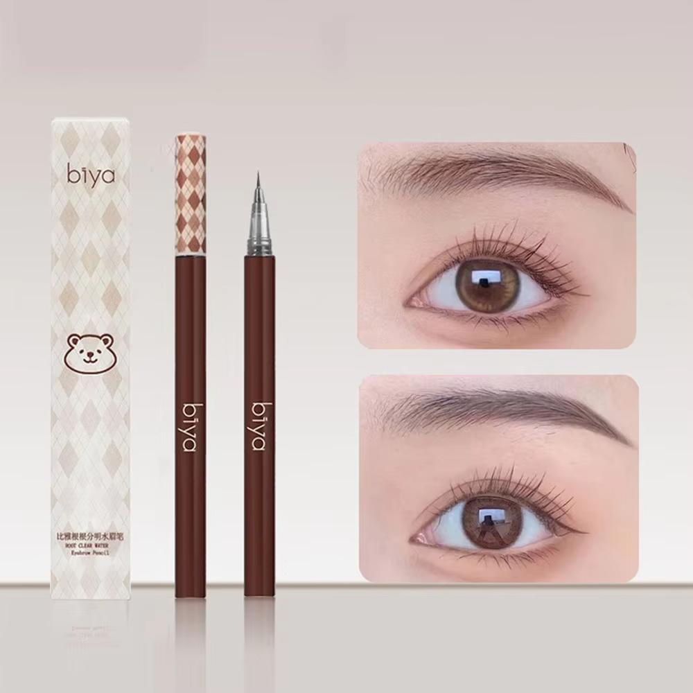 0.01mm Ultra Fine Liquid Eyebrow Pen Waterproof Natural Not Smudge Eyebrow BIYA Makeup Pencil