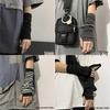 Ninja Fingerless Cross-Stripe Cosplay Sleeves