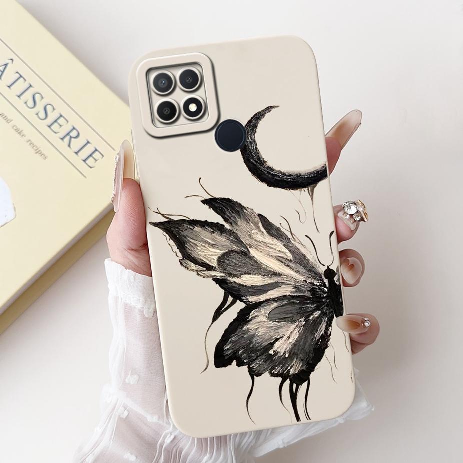 For Oppo A15 Case Oppo A15s CPH2179 Cute Funny Cartoon Cover Shockproof Soft TPU Phone Cases For Oppo A15s A 15 s OppoA15 Bumper