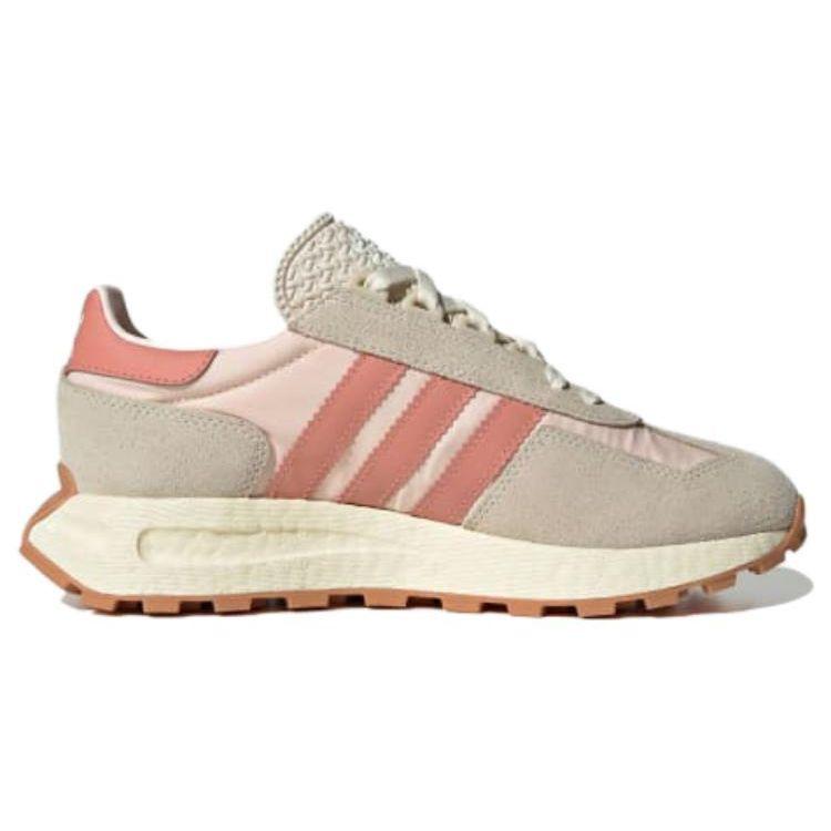 adidas Originals Retropy E5 Удобные Универсальные Нескользящие Прочные Низкие Повседневные Кроссовки Женские розовые коричневые IE7728