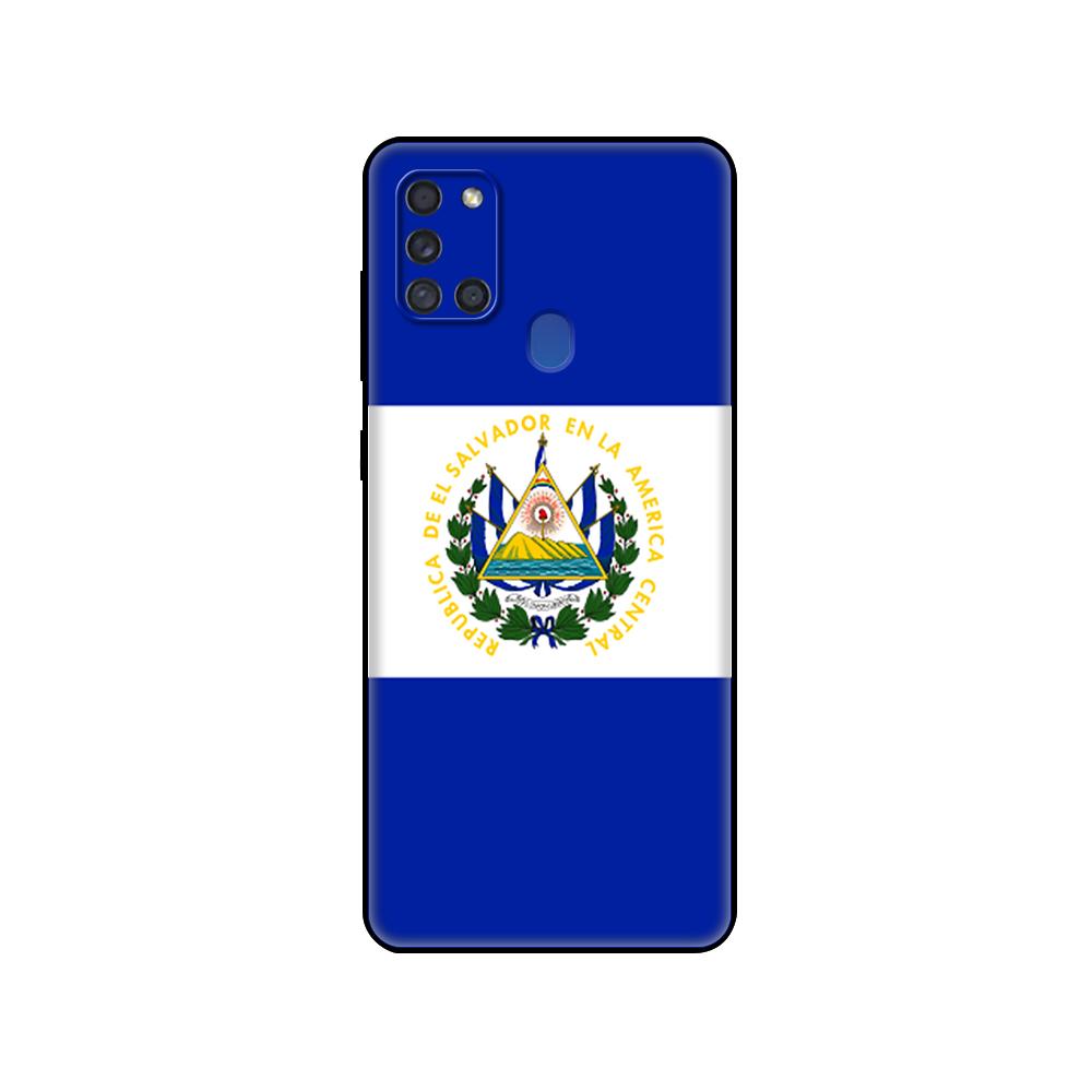 Black tpu Case For Samsung Galaxy A50 50S A30S A11 A21S A31 A41 A51 A71 M21 M30S S10 LITE National flag of Honduras flag lovely