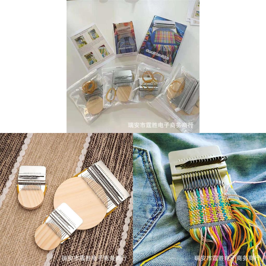 Домашняя вязальная машина DIY с иглами из нержавеющей стали для личных творческих проектов