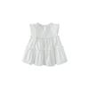 [Pure Cotton] Mini Balabala Girls' Short Sleeve Shirt Sweet Short Sleeve Lace Top 2026 Summer
