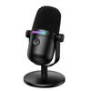 Onikuma M830 RGB Подсветка Проводной Конденсаторный Микрофон Шумоподавление Запись Игровой Настольный Микрофон