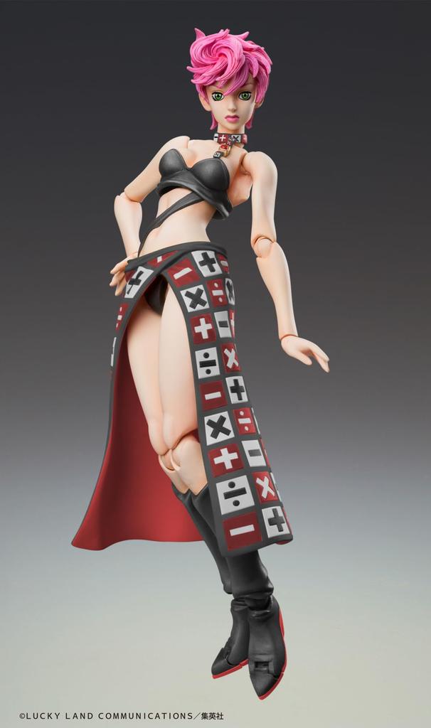 Medicos Entertainment Фигурка Super Action Statue Bizarre Adventure Часть Una Примерно 150 мм ПВХ АБС Нейлон Окрашенная Подвижная фигурка "JoJo's 5" "Триш Вер.
