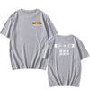 O.A.R THREE DECADES TEE Унисекс Уличная одежда Хлопковая футболка с коротким рукавом Повседневный Уличный стиль Графический принт Футболки