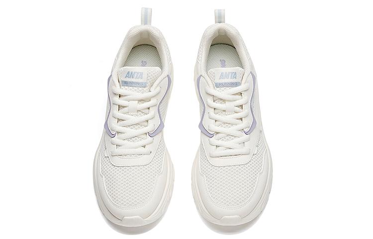 Women's Sneakers Anta Running Collection Versatile Textile, Synthetic Leather Cushioning Slip Resistant