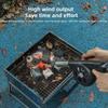 Camping Handheld Blower Lightweight Outdoor BBQ Hand Crank Fan Barbecue Accessories Portable Aiding Fire Cooking Tools