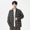 Plaid Long-sleeved Shirt Korean Version Trendy Loose Casual Jacket Teen Versatile Shirt Men