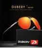 Dubery Polarized Sunglasses Men Movement Designer Driving Sun Glasses Goggles Eyewear Women Vintage UV400 Black Sport Glasses PC