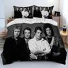 3D Print Freddie Mercury Queen-Rock-Band Bedding Set Duvet Cover Bed Set Quilt Cover Pillowcase Comforter King Queen Size